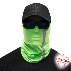 SA Company Reflective | Electric Green Yüz Maskesi