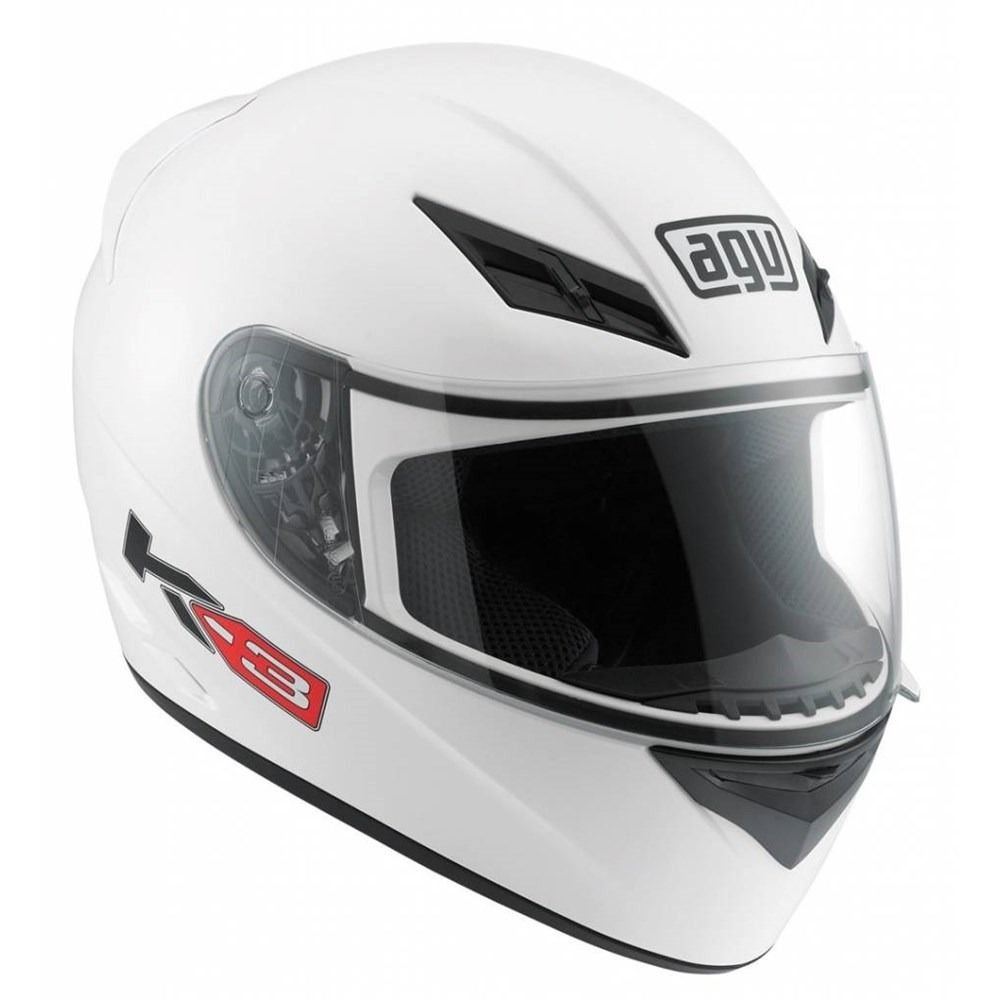 AGV K-3 Mono White Full Face Kask