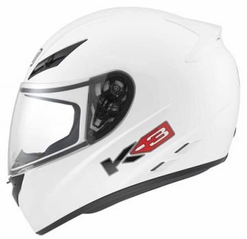 AGV K-3 Mono White Full Face Kask