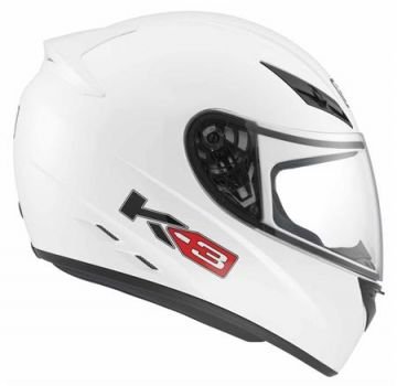 AGV K-3 Mono White Full Face Kask