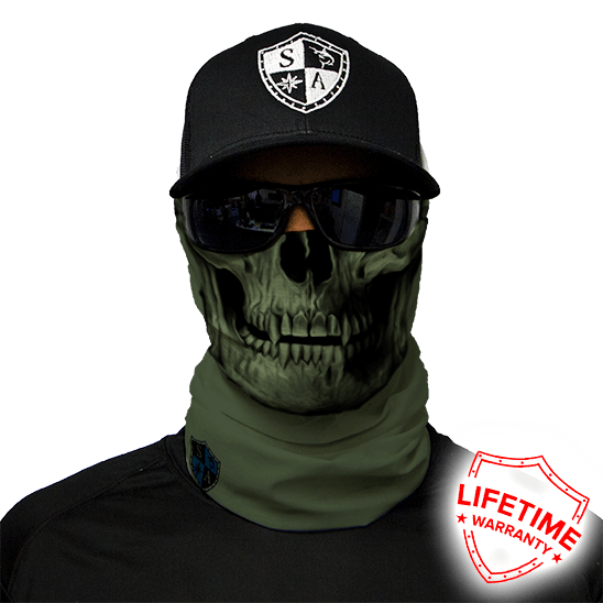 SA Company TACTICAL | OD GREEN SKULL Yüz Maskesi