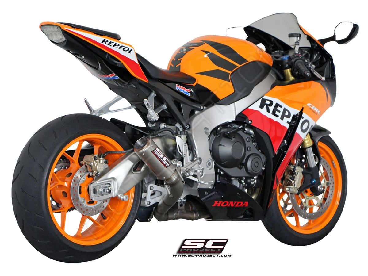 Honda CBR 1000 RR SC Project CR-T Slip On Egzoz - Titanyum | SC