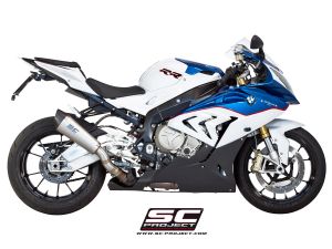 Bmw S1000 RR SC Project Conic Slip On Egzoz - Titanyum