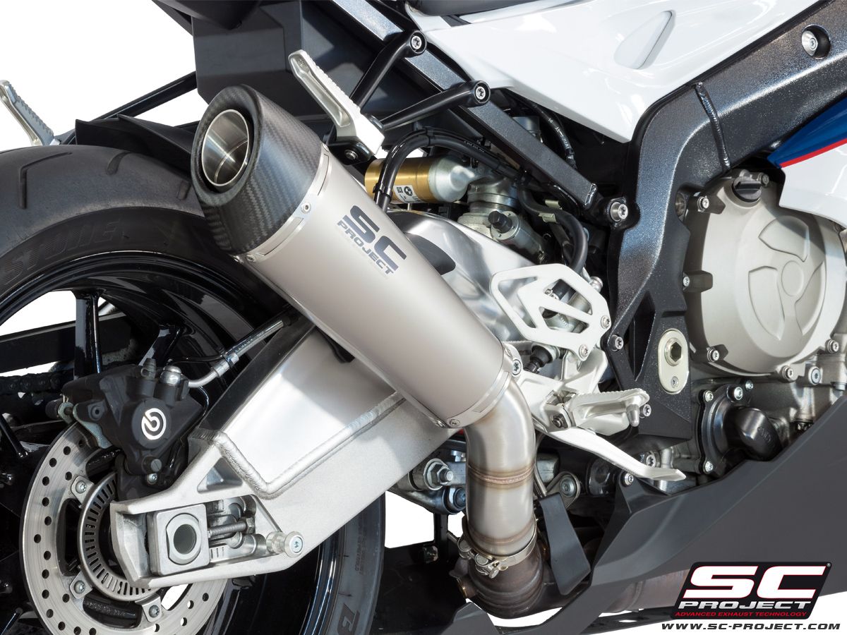 Bmw S1000 RR SC Project Conic Slip On Egzoz - Titanyum