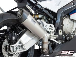 Bmw S1000 RR SC Project Conic Slip On Egzoz - Titanyum