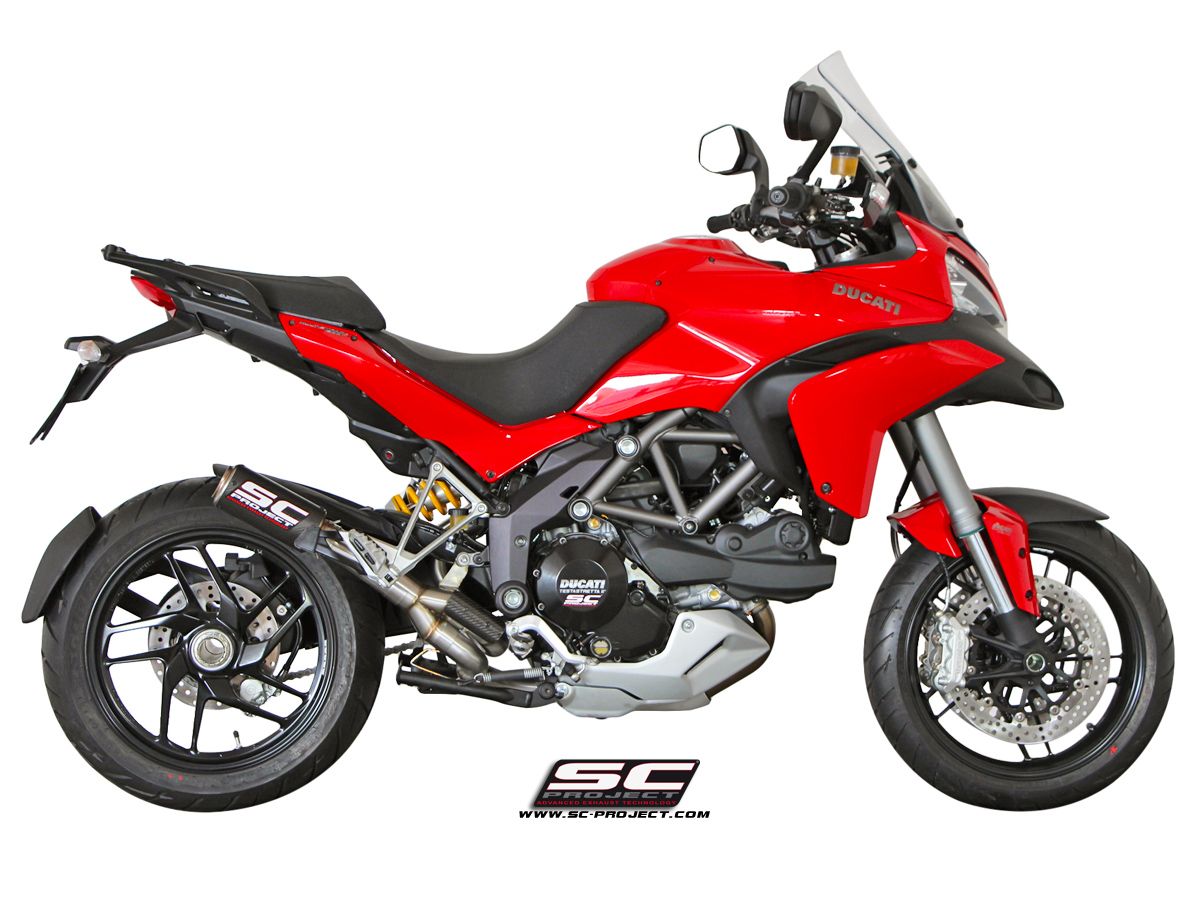 Ducati Multistrada SC Project CR-T De-Cat Egzoz - Carbon