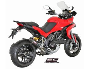 Ducati Multistrada SC Project Oval De-Cat Egzoz - Karbon