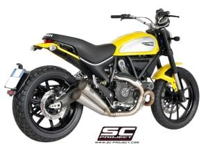 Ducati Scrambler SC Project Conic Twin Slip On Egzoz