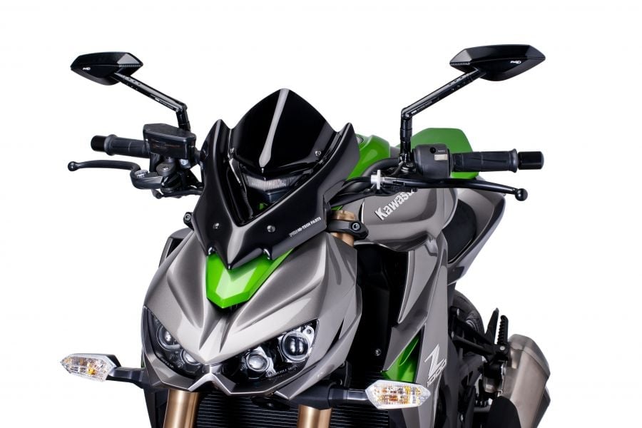 Kawasaki 2014 Z1000 Puig Ön Siperlik Camı Siyah 7011N