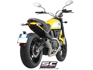 Ducati Scrambler SC Project CR-T 2-1 Full Sistem Egzoz Titanyum