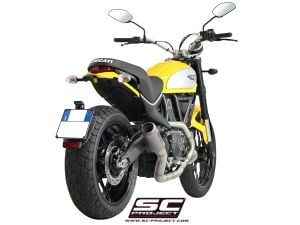Ducati Scrambler SC Project CR-T 2-1 Full Sistem Egzoz Titanyum