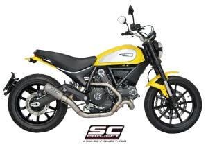 Ducati Scrambler SC Project CR-T 2-1 Full Sistem Egzoz Titanyum