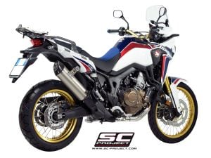 Honda Africa Twin SC Project Oval Slip On Egzoz - Titanyum