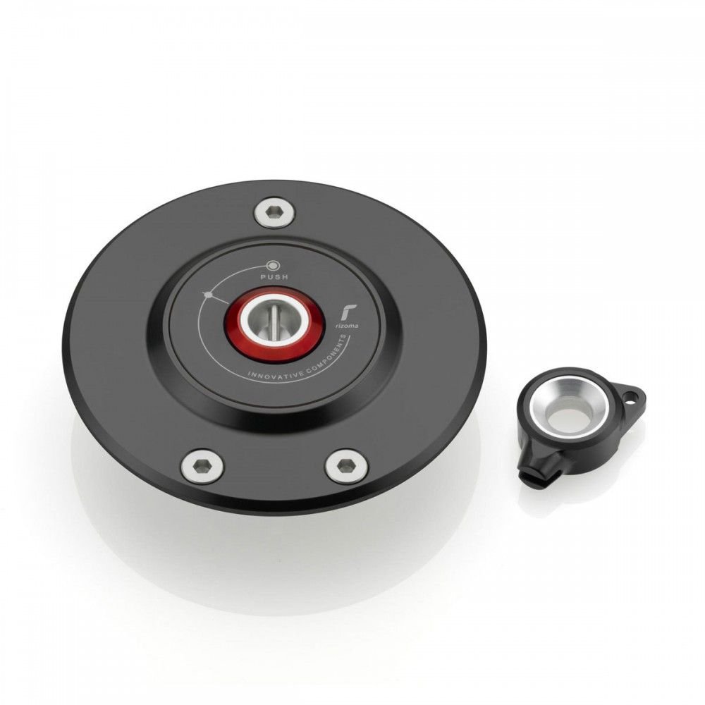 Rizoma Universal Depo Kapağı Siyah TF010B