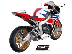 Honda CBR 1000 RR / SP SC Project CR-T Slip On Karbon Egzoz + Titanyum Ara Boru