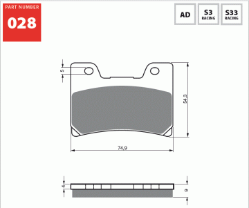 Yamaha Tdm 850 96-01 Gold Ön Fren Balatası 028 AD Serisi