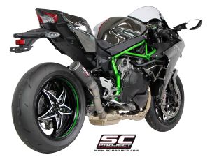 Kawasaki H2 SC Project CR-T Slip On Egzoz - Karbon