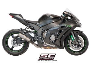 Kawasaki Ninja ZX-10R SC Project CR-T Slip On Egzoz - Titanyum +