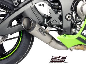 Kawasaki Ninja ZX-10R SC Project S1 Slip On Egzoz - Titanyum +
