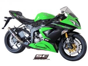 Kawasaki Ninja ZX-6R 636 SC Project GP M2 Slip On Egzoz - Karbon