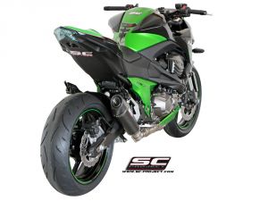 Kawasaki Z800 SC Project Conic Slip On Egzoz - Mat Karbon + Link Pipe