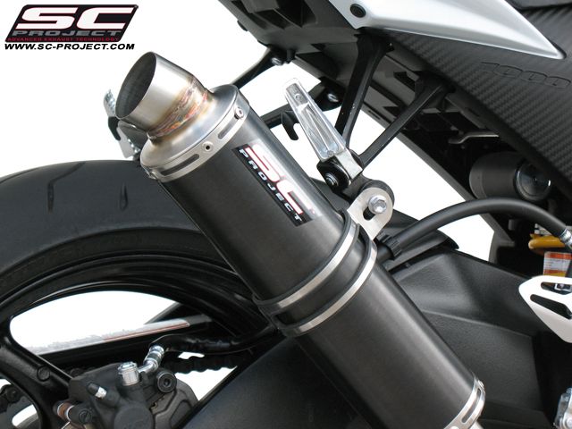 Suzuki GSX-R1000 SC Project GP Slip On Egzoz - Karbon + Link Pipe