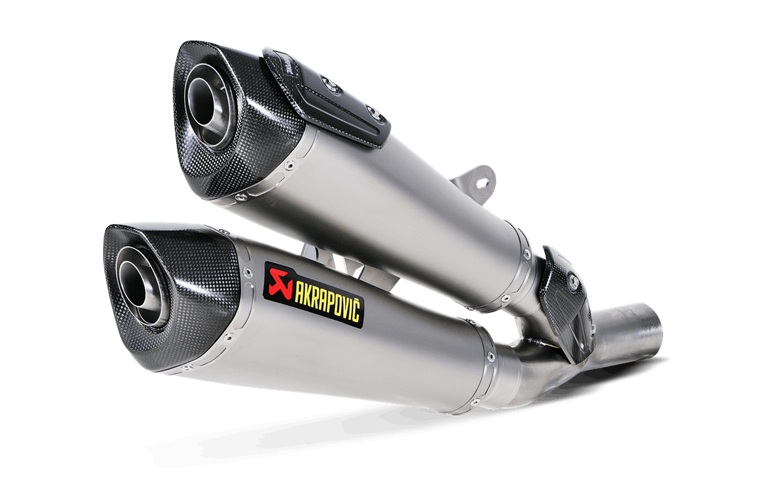 Ducati Diavel 11/16 Akrapovic Slip-On Line (Titanium) Egzoz