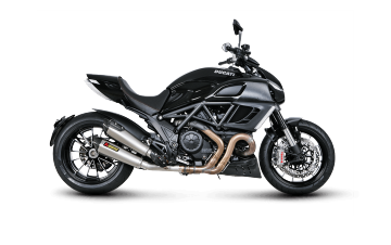 Ducati Diavel 11/16 Akrapovic Slip-On Line (Titanium) Egzoz