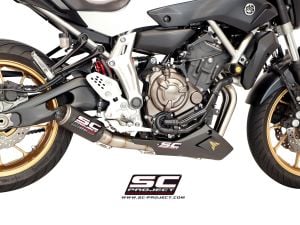 Yamaha MT-07 SC Project CR-T Full Sistem Egzoz - Karbon