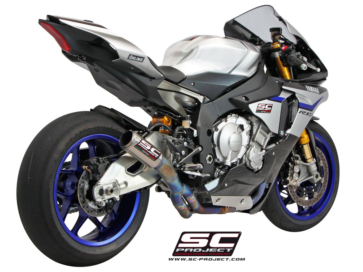 Yamaha YZF R1/M SC Project CR-T Egzoz - Titanyum | SC Project