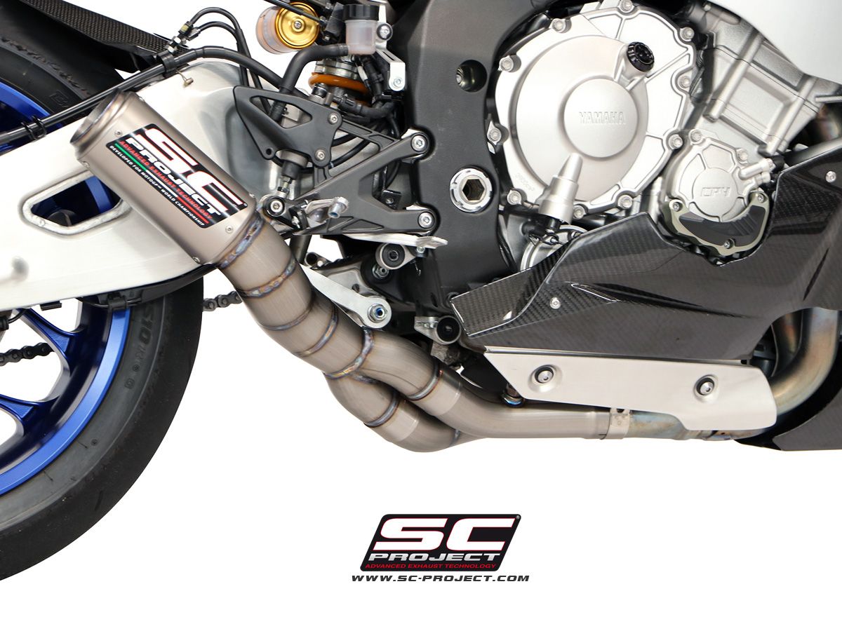 SC-PROJECT CR-T スリップオン YZF-R1/R1M15-25 Yamaha YZF R1/M SC Project CR-T Slip On Low Position Egzoz