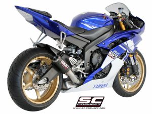 Yamaha YZF R6 SC Project CR-T Slip On Egzoz - Karbon