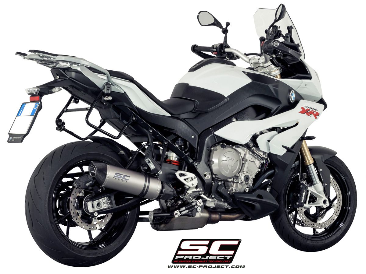 Bmw S1000 XR SC Project Oval Low Mount Slip On Egzoz - Titanyum