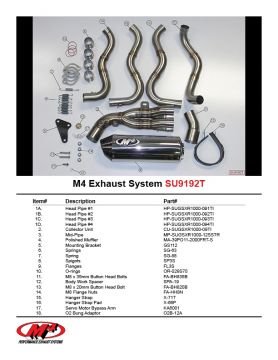 Suzuki Gsx R1000 2012-2013 M4 EVO Paslanmaz Çelik Tüp Egzoz