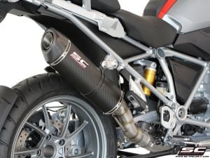 Bmw R 1200 GS SC Project Oval Matte Slip On Egzoz - Carbon Fiber
