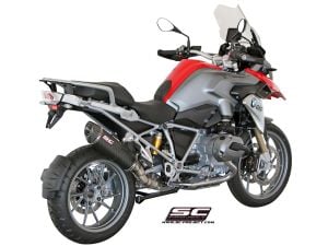 Bmw R 1200 GS SC Project Oval Matte Slip On Egzoz - Carbon Fiber