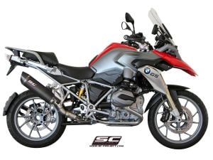 Bmw R 1200 GS SC Project Oval Matte Slip On Egzoz - Carbon Fiber