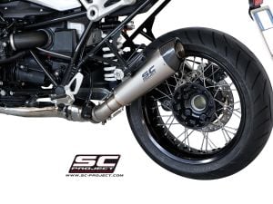 Bmw R Nine T SC Project Conic Slip On Egzoz - Titanyum