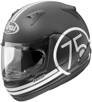 Arai Rx Quantum 75 Retro Black Frost Full Face Kask