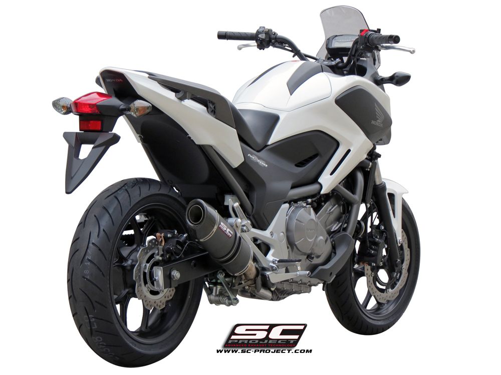 Honda NC 750 X SC Project Oval Slip On Egzoz - Carbon Fiber