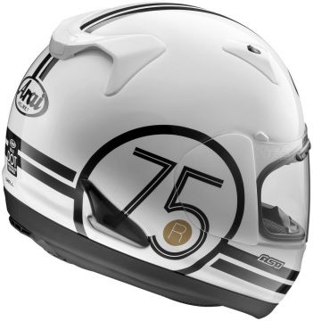Arai Rx Quantum 75 Retro White Frost Full Face Kask