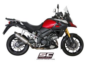 Suzuki DL 1000 V-Strom SC Project Oval Slip On Egzoz - Titanyum