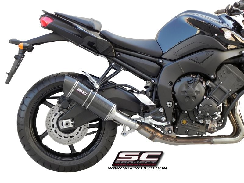Yamaha Fazer 8 / Fz8 SC Project Oval Slip On Egzoz - Carbon | SC