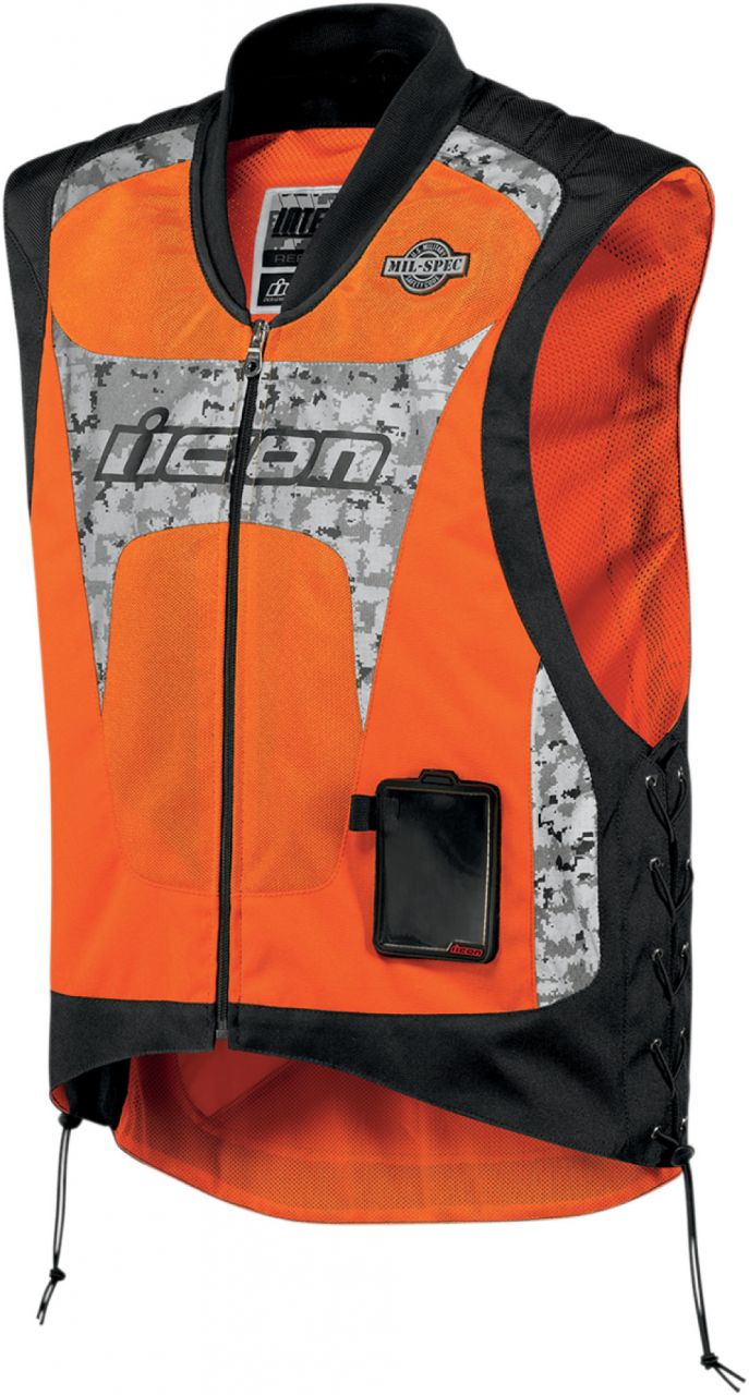 Icon Interceptor Reflektif Motosiklet Yeleği Small-Medium