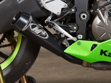 Kawasaki Zx6r 2013 M4 GP Serisi Siyah Tüp Egzoz