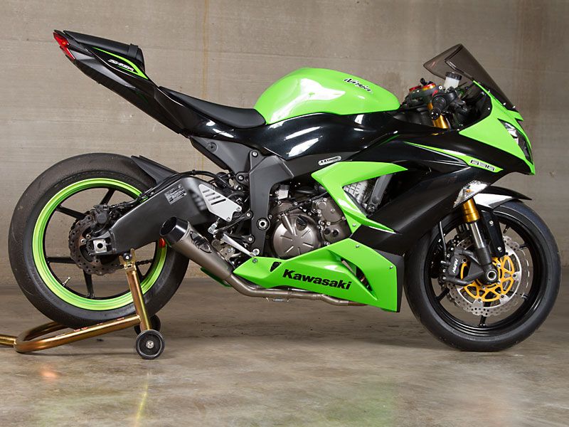 Kawasaki Zx6r 2013 M4 GP Serisi Full Sistem Titanyum Tüp  Egzoz