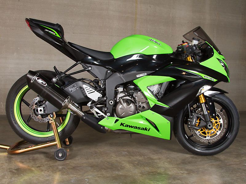 Kawasaki Zx6r 2013 M4 Egzoz Karbon Tüp