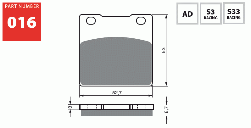 Suzuki Gsf 600 Bandit 95-99 Gold Arka Fren Balatası 016 S3 Serisi
