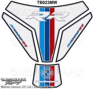 Bmw S1000RR 2015-2017 Model Motografix Tank Pad