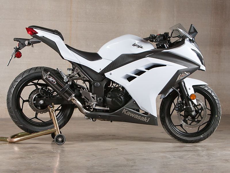 Kawasaki Ninja 300R M4 Karbon Tüp Komple Egzoz